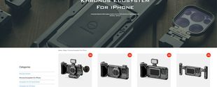 Alles, was Filmer brauchen: Das Khronos-System von Tilta verwandelt ein iPhone 15 Pro oder Pro Max in eine handliche Videokamera.