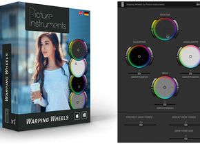 Erhältlich für Adobe Premiere CC, After Effects CC und Apple Final Cut Pro X: Picture Instruments Warping Wheels