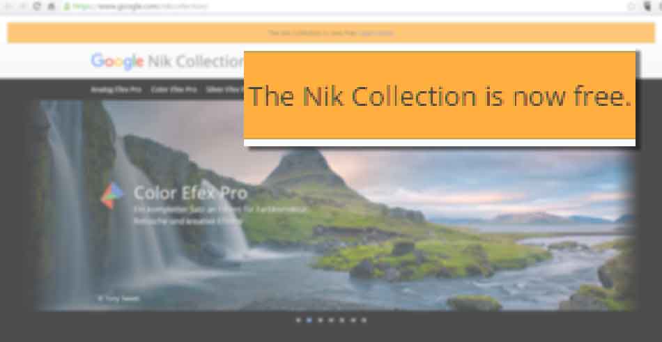 "nik Collection" ab sofort kostenlos