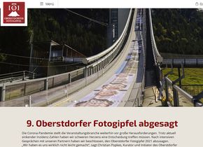 Findet erst wieder 2022 statt: der Oberstdorfer Fotogipfel