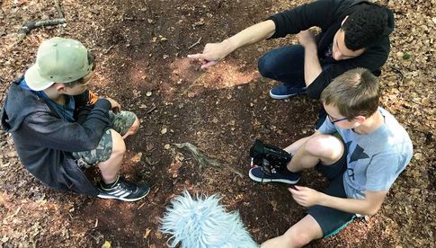 Jugend Naturfilm Camp 2018: Filmen lernen in Wieck auf dem Darß. Foto: Annett Storm