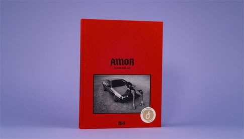 Gewann beim letzten Deutschen Fotobuchpreis in der Kategorie „Coffee Table Books“: Kate Bellm, A M O R, aus dem Verlag Hatje Cantz, ISBN 978 3 7757 4660 1.