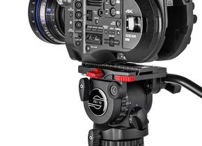 Sachtler „FSB 10“: Robuster Video-Stativkopf für schwere Kameras