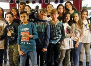 Mit ihrem Film „Die Bremer Kogge“ die Oberschule Geestemünde aus Bremerhaven den ersten Platz in der Klassenstufe fünf bis sieben.