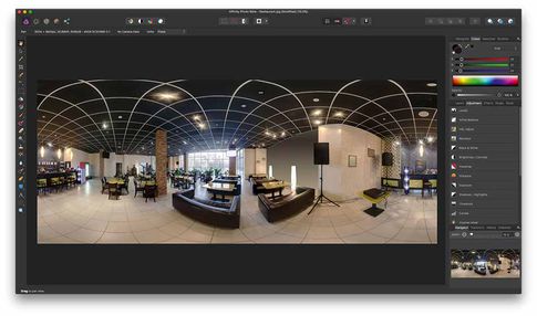 Serif Affinity Photo: Neue Funktionen zur 360-Grad-Bildbearbeitung, HDR-Erstellung, Batchbearbeitung und mehr in Version 1.5