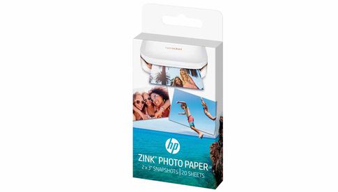 HP Sprocket: Die Farbpigmente sind in das Papier eingelassen und werden vom Spocket mit Hitzeimpulsen aktiviert
