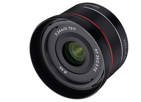 Samyangs neues AF-Weitwinkelobjektiv für Sony-Vollformat- und APS-C-Kameras.
