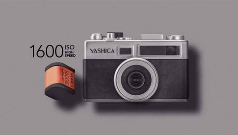 Yashica Y35 digiFilm: Filmlos mit Filmpatrone.