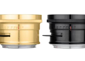 Lomogon 2.5/35 Art Lens: Das Objektiv besitzt eine mechanisch schaltbare Revolverblende.