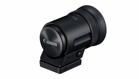 Canon „EVF-DC2“: 2,36 Millionen RGB-Bildpunkte, 120 Hertz