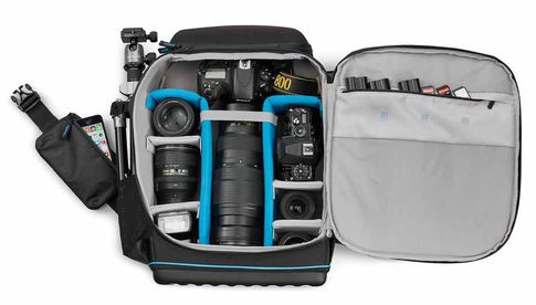 Cullmann PERU Backpack 600+: Die PERU-Rucksäcke bieten einen individuell verstellbaren Innenraum.