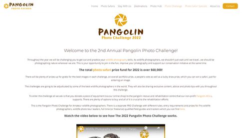 Fotowettbewerb von Pangolin Photo Safaris