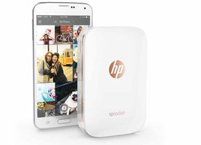 HP Sprocket: Kleiner als das Smartphone, dessen Bilder er druckt