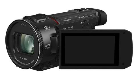4K-Camcorder mit lichtstarkem Leica-Objektiv und neuem Bildstabilisator: Panasonic VXF11