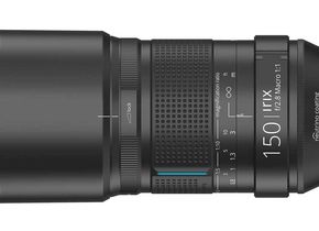 Das Irix 150mm f/2.8 Macro 1:1 für Vollformat-SLRs mit Nikon-F-, Canon-EF- oder Pentax-K-Bajonett.