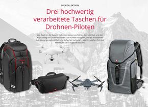 Zwei neue „Aviator“-Modelle von Manfrotto: Fotorucksack „Hover-25“ und Slingtasche „M1“