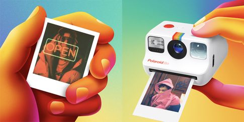 Sehr handlich: die neue Polaroid Go