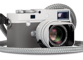 Die Leica M10-P „Ghost“ Edition for Hodinkee mit dem grauen Leica Rope Strap