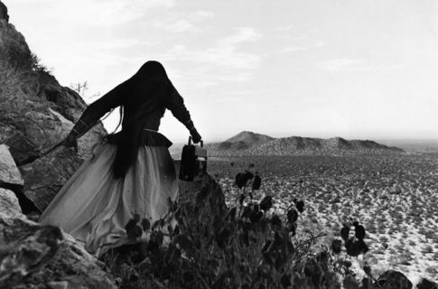 Graciela Iturbide, Mujer Angel, Desierto de Sonora, Mexico, 1979. © Graciela Iturbide, Mexico, 2021 Sony World Photography Awards.