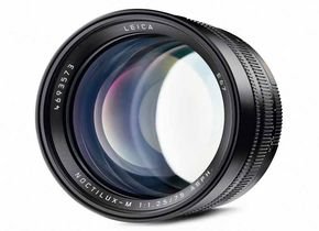 Lichtstark mit riesiger Offenblende: Leica Noctilux-M 1:1,25/75 ASPH.