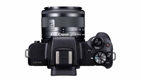 Canon EOS M50: Elektronischer Sucher mit 2,36 Mllionen RGB-Bildpunkten.