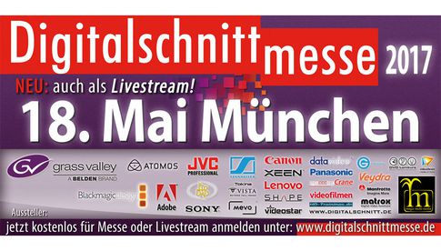 Die magic multi media GmbH in München veranstaltet die Digitalschnittmesse gemeinsam mit vielen Hard- und Software-Herstellern.