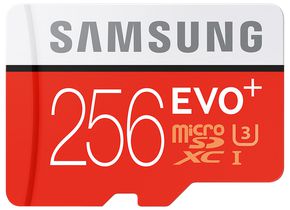Erstmals 256 Gigabyte: Samsung „microSD EVO Plus 256 GB“ 