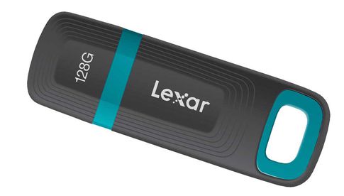 Das „Lexar JumpDrive Tough“ ist in Kapazitätsstufen mit 32, 64 und 128 Gigabyte erhältlich.