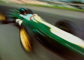 Jim Clark im Lotus, 1963 © Horst H. Baumann