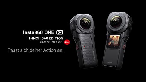 Gemeinschaftsprojekt: Die Insta360 One RS 1-Zoll 360 Edition entstand in Zusammenarbeit mit Leica.