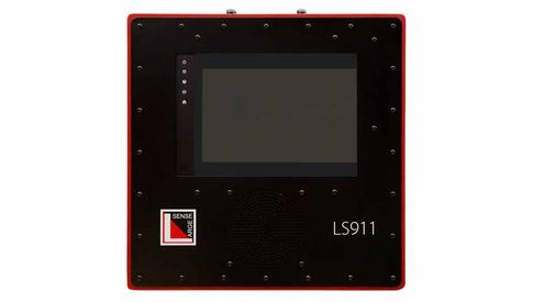 LS911: LC-Monitor auf der Rückseite