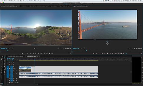 Adobe-Neuheiten der „Creative Cloud“: Bearbeitung von 360-Grad-VR-Filmen