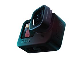 Das „Max Lens Mod“ kommt statt der Abeckung vor das Objektiv der GoPro Hero9 Black