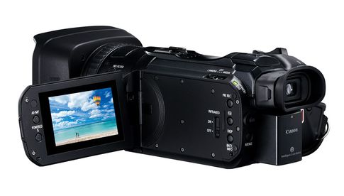 Canon Legria HF G60: Berührungsempfindliches Display zur Steuerung
