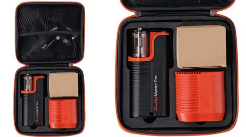 Das komplette Set des Rollei SmokeMaster Pro findet in einer kompakten Tasche seinen Platz, die ebenfalls zum Lieferumfang gehört.