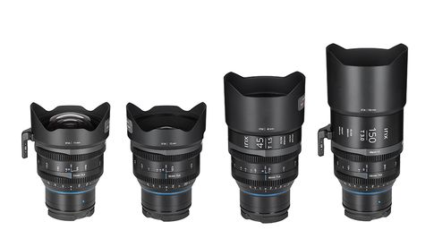 Die vier Objektive der Irix-Cine-Reihe gibt es nun auch für Canon RF, Nikon Z und L-Mount