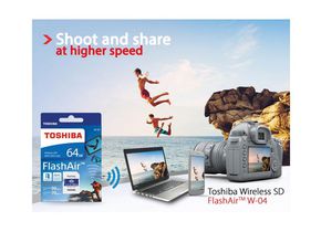 4. Generation der Toshiba-Speicherkarten mit „FlashAir“-Technik
