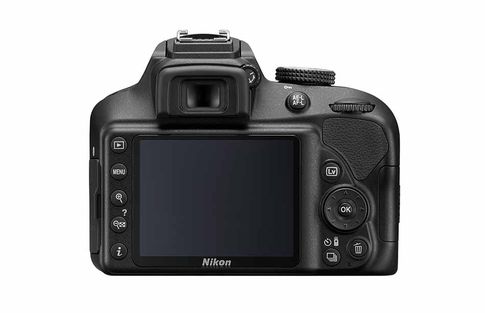 Nikon D3400: Das LC-Display ist lässt sich nicht drehen oder kippen