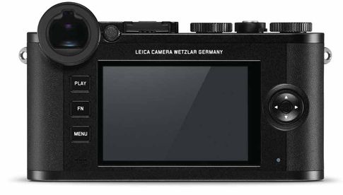 Leica CL: Statt wie die TL2 fast ausschließlich über das berührungsempfindliche Display gesteuert zu werden, bietet die CL Einstellräder, Funktionsschalter und eine Steuerkreuz etwa für die Menünavigation.