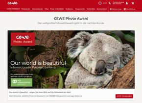 Wettbewerb der Superlative: der Cewe Photo Award