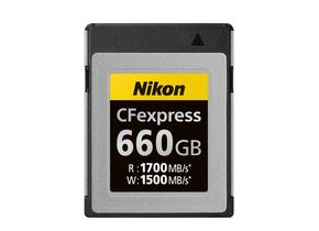 Die angekündigte Cfexpress-Typ-B Speicherkarte von Nikon