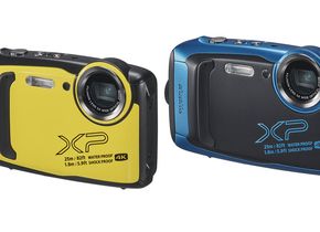Die Fujifilm FinePix XP140 wird in zwei Farben zur Wahl stehen.