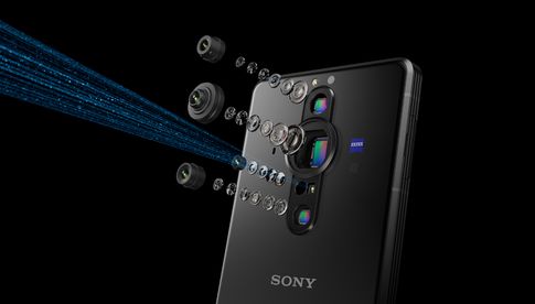 Die drei Kameras des Sony Xperia Pro-I