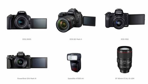 Vier Kameras, ein Objetiv und ein neues Blitzgerät von Canon wurden mit den TIPA World Awards 2018 ausgezeichet.