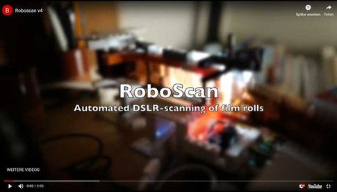 Den von Benjamin Benzine entwickelten Roboscan kann man nachbauen.