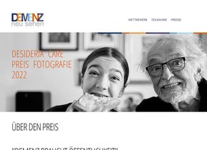 Desideria Care Preis für Fotografie 2022 – Demenz neu sehen