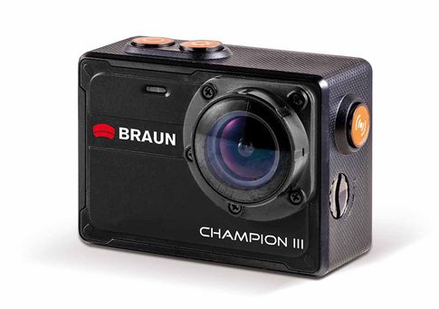 Braun „Champion III“: Action-Kamera mit umfangreicher Ausstattung