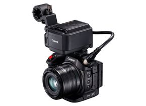 Canon XC15: Durch XLR-Erweiterungsbox jetzt auch professionelle Tonaufzeichnung