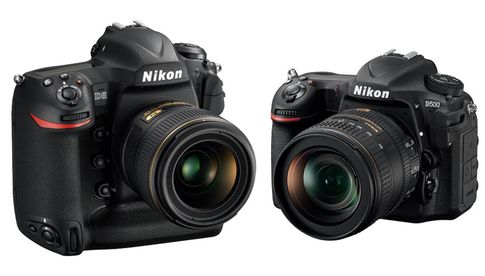 Firmware-Updates für die Nikon D5 (links) und die D500