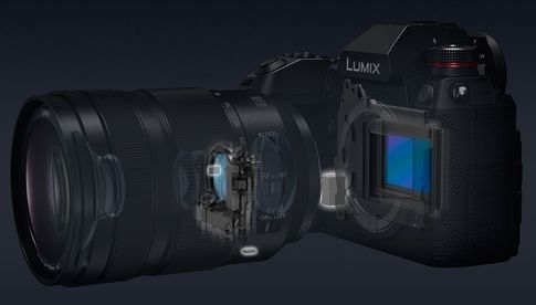Beim „Dual I.S.“-System arbeiten die Stabilisatoren der Objektive und der der Kamera gemeinsam.